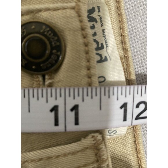 Mudd Women’s High Rise Utility Jeggings FLX Stretch Skinny Jeans Tan Khaki SZ 9 - Picture 4 of 11